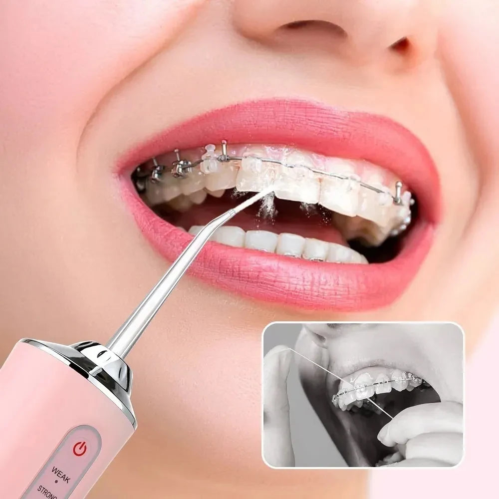 Fio dental a jato