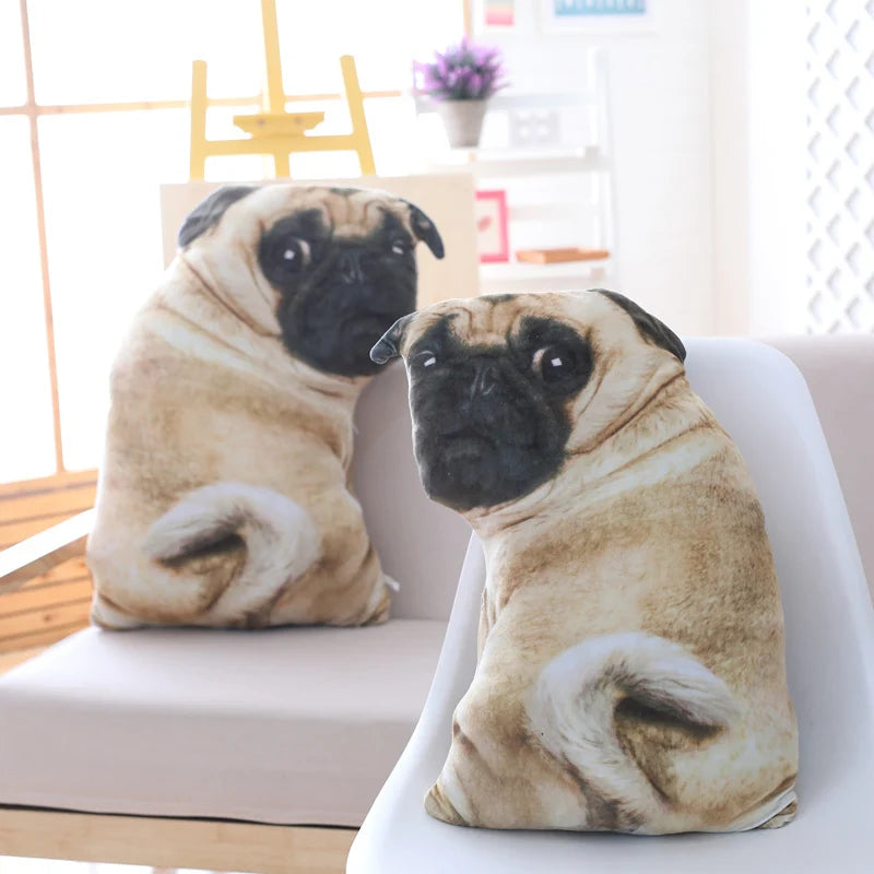 Almofada Realista de PUG 3D