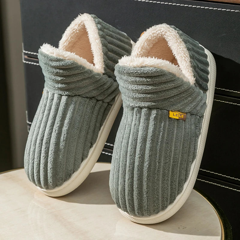 Pantufa Unissex Acolchoada de Algodão
