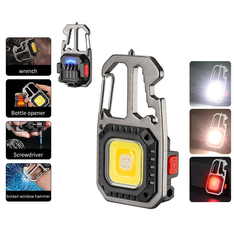 Mini Lanterna LED Ultra Potente Recarregável USB | Frete Grátis
