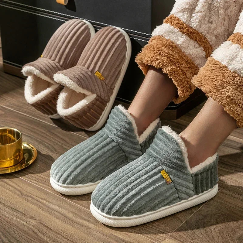 Pantufa Unissex Acolchoada de Algodão