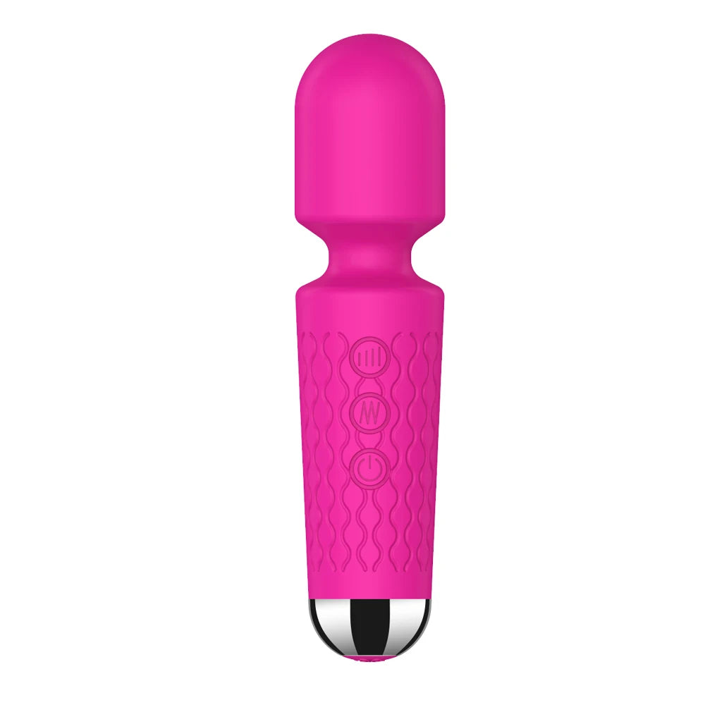 Massageador Varinha Profissional 20 Velocidades Portátil Usb