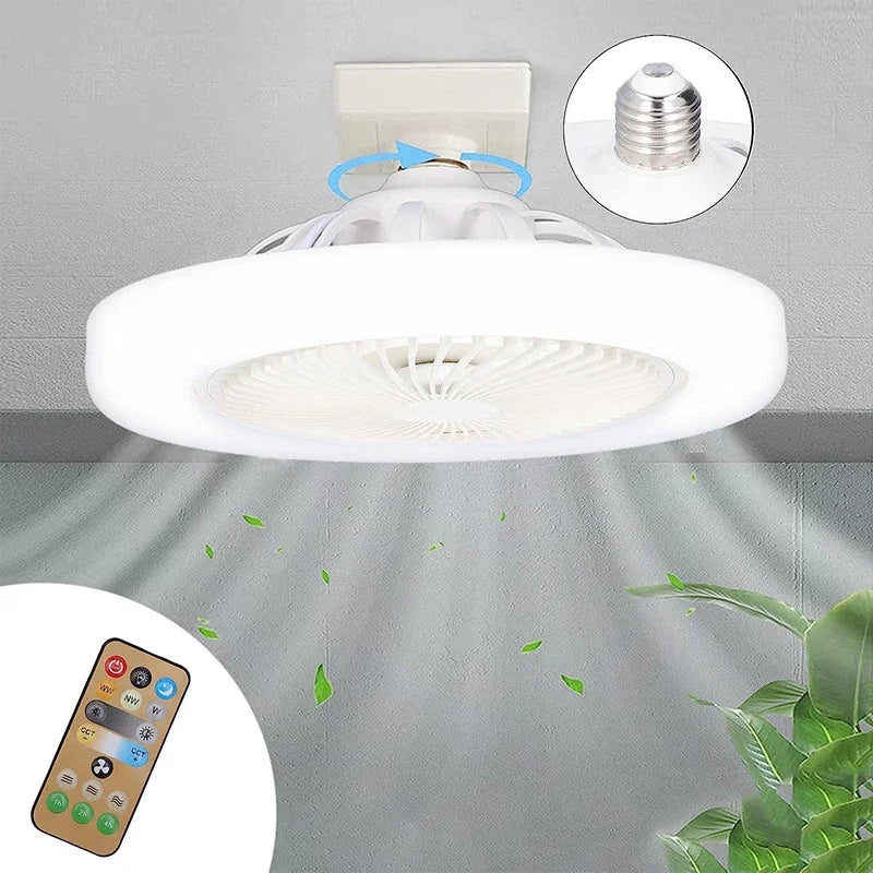 Ventilador de Teto com Luzes de Led