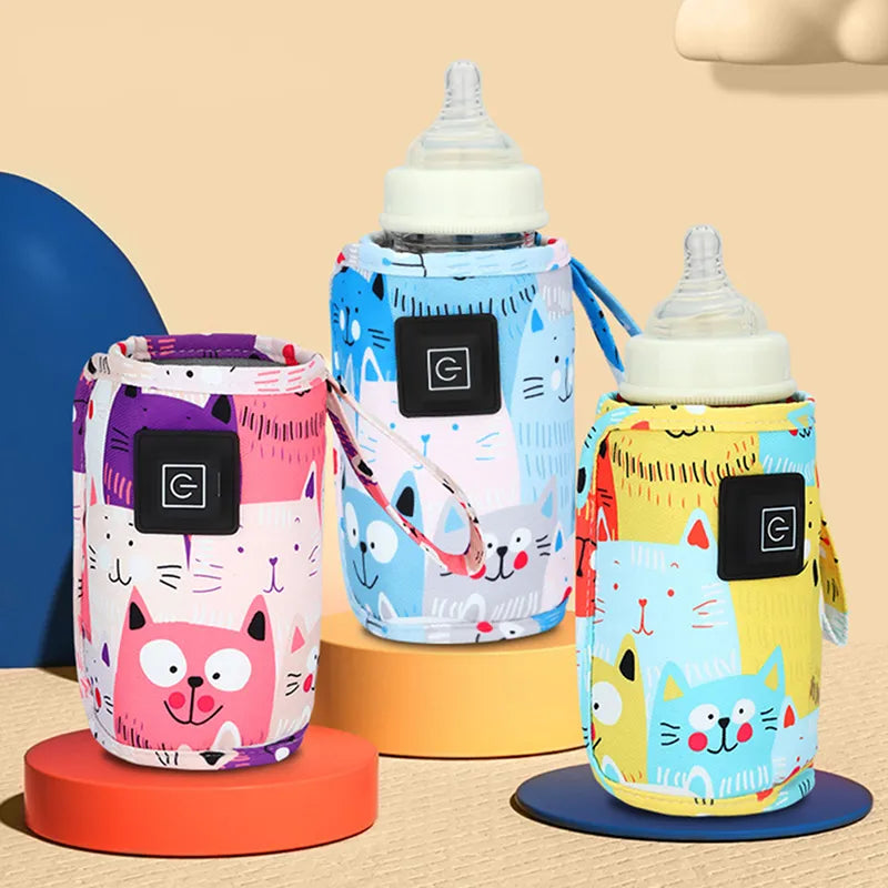 Aquecedor de mamadeira portátil - carregamento USB
