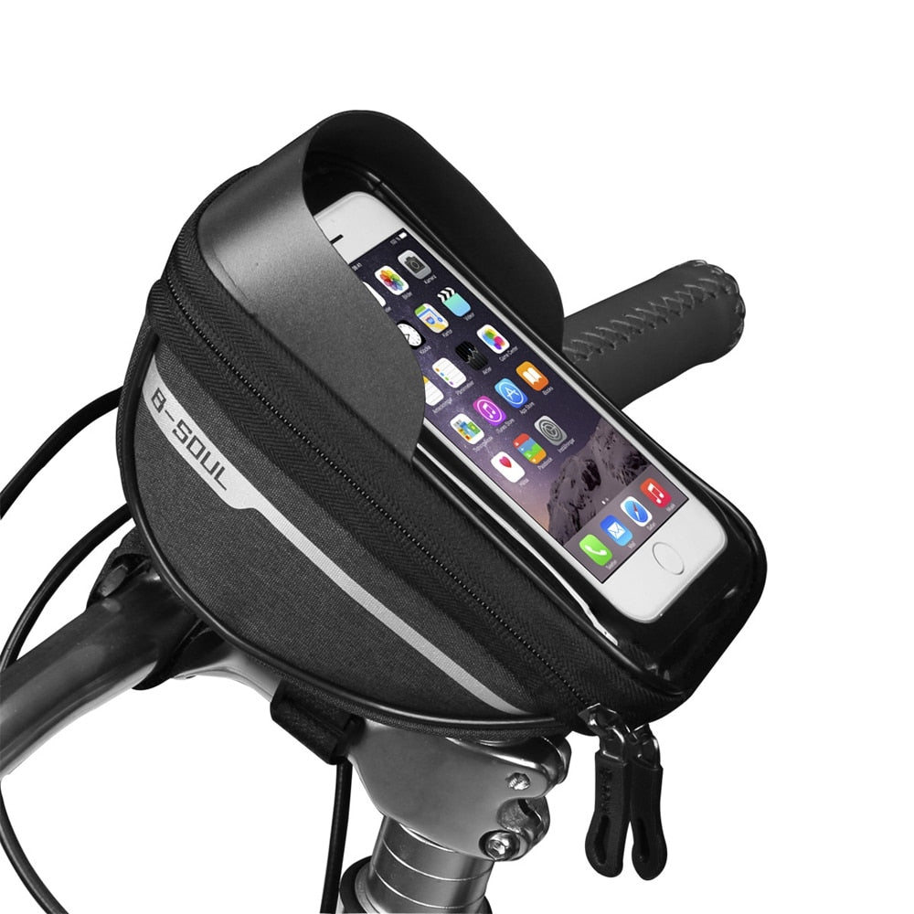 Bolsa para Bike com suporte de celular - 2 em 1 |Frete Grátis