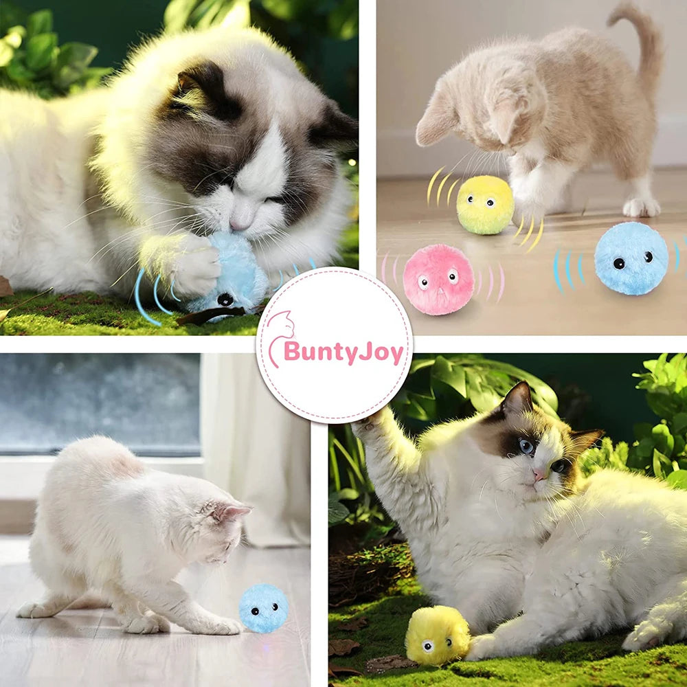 Bola brinquedo interativa para gatos