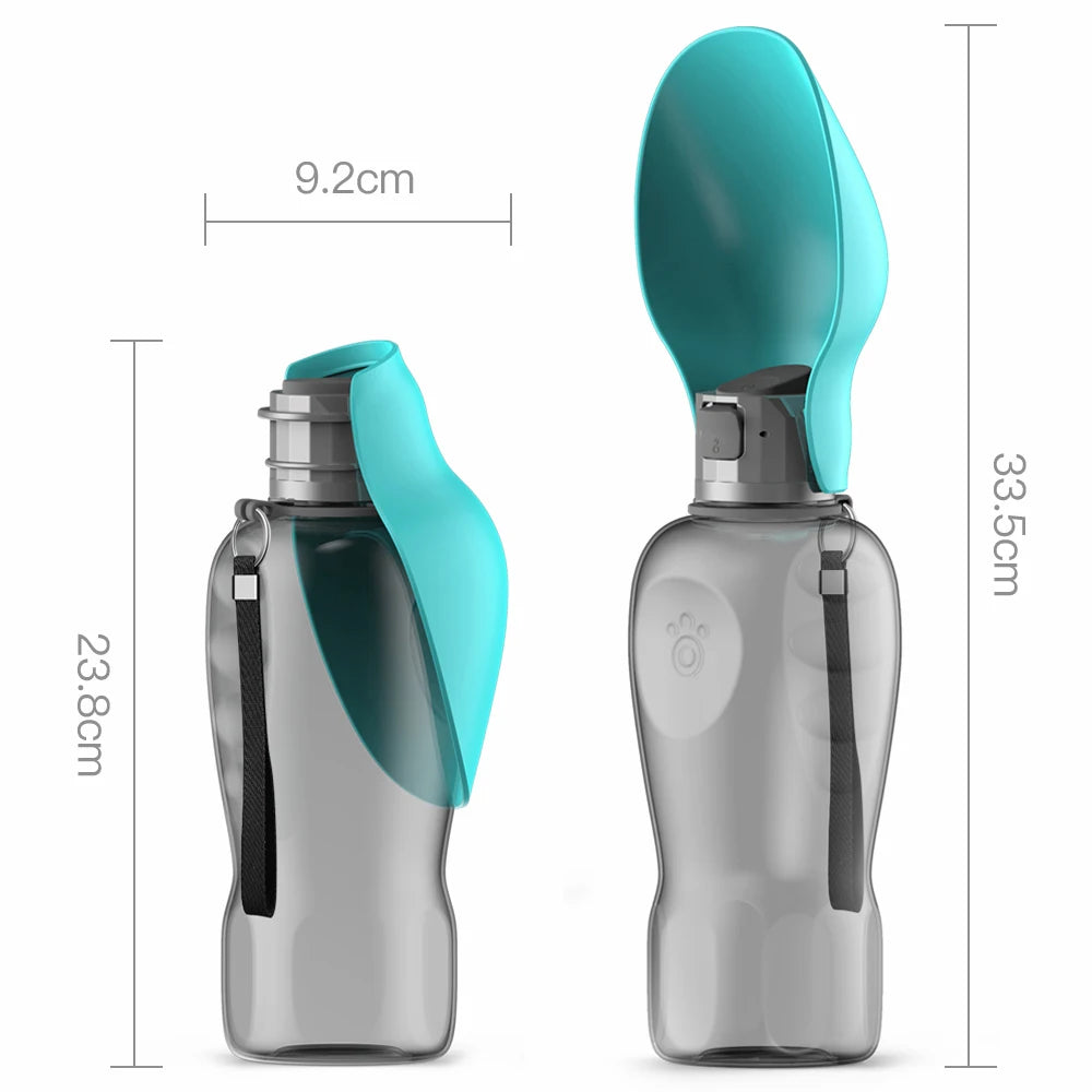 Garrafa de Água Portátil para Cães e Gatos