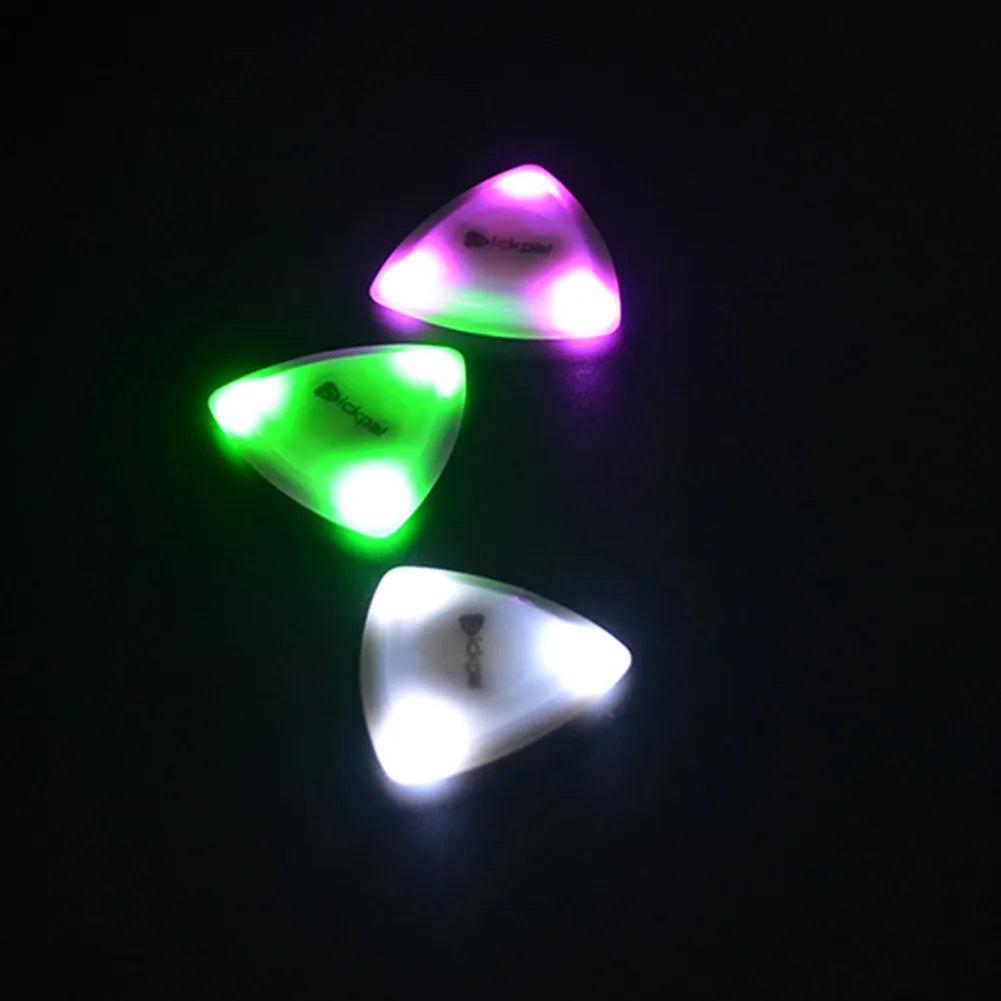 Palheta Luminosa para violão e guitarra