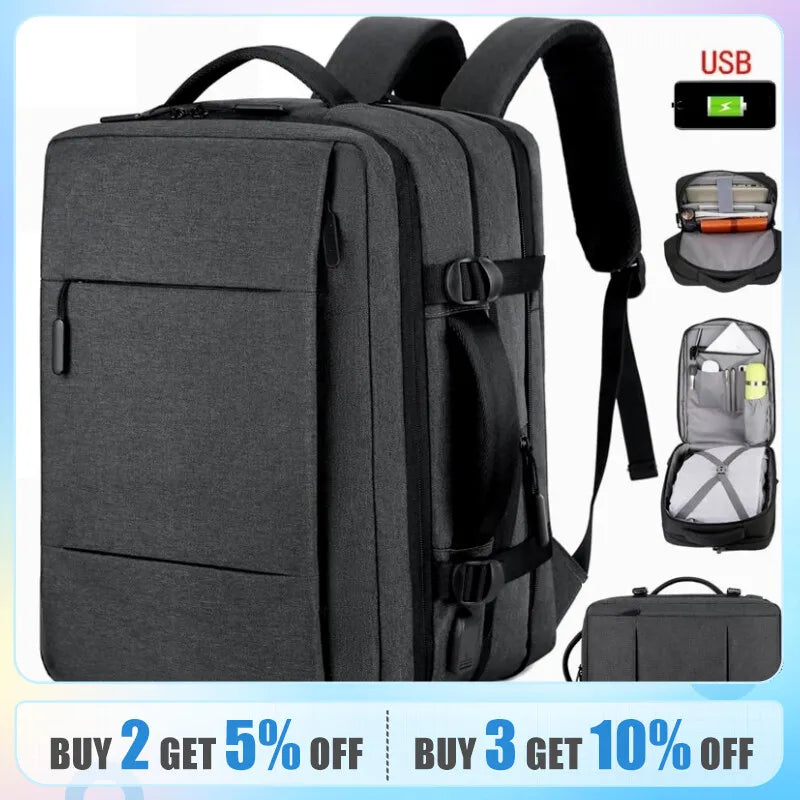 Mochila de Viagem Grande - À Prova D'Água