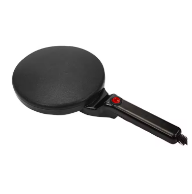 Maquina Elétrica Antiaderente para Crepes, Pizzas e Panquecas