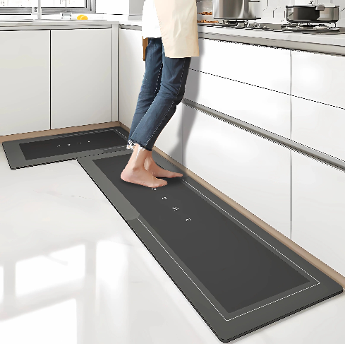 Tapete para Cozinha Antiderrapante Absorvente