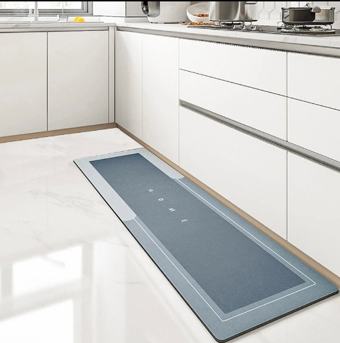 Tapete para Cozinha Antiderrapante Absorvente