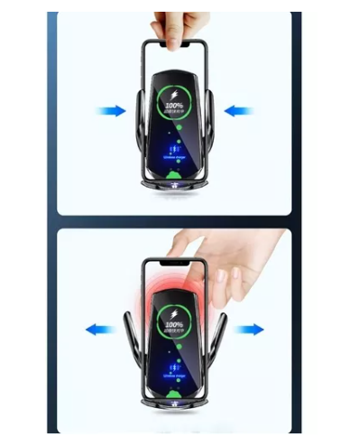 Carregador De Carro indução com Suporte para Celular