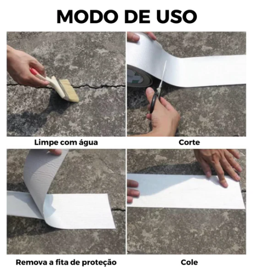 Fita Impermeável Super Colante
