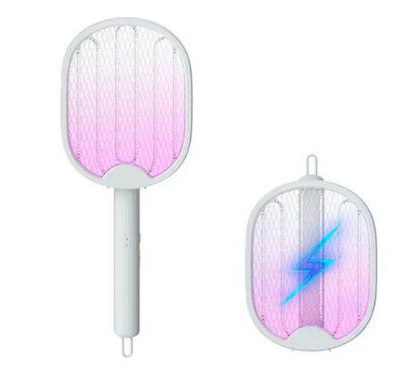 Raquete Mata-Mosquito - Com Ions de Atração