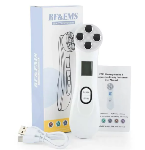 Máquina de Beleza Facial 5 em 1 - Instrumento de beleza para remoção de rugas por radiofreqência