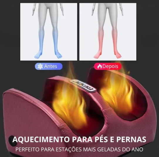 Massageador Elétrico Para Os Pés