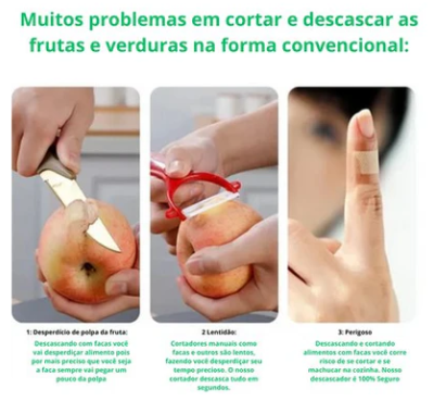 Máquina Descascadora de frutas e legumes rotativa