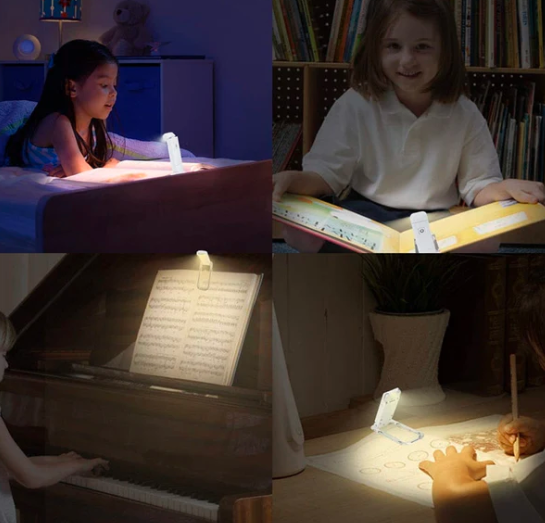 Luminária para Leitura Portátil Recarregável USB