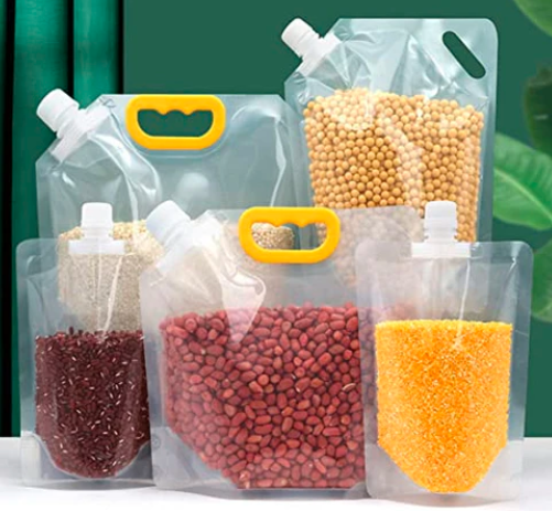 Sacos Pote Premium Armazenador de Alimentos Reutilizável 