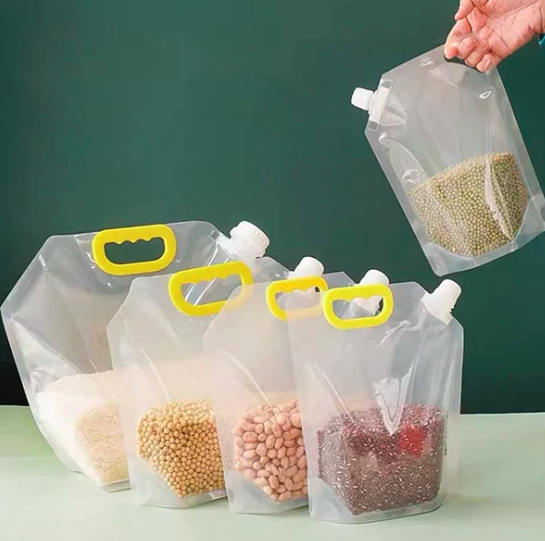 Sacos Pote Premium Armazenador de Alimentos Reutilizável 