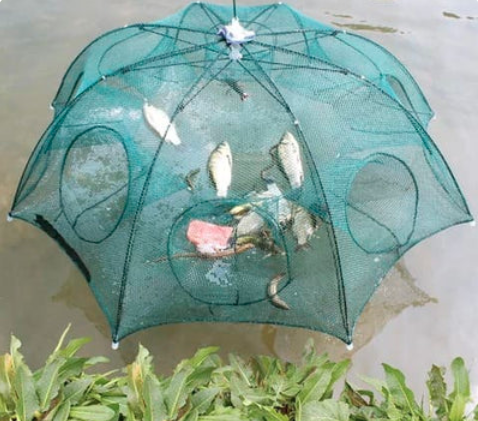 Rede Armadilha de Pesca para Capturar Peixes