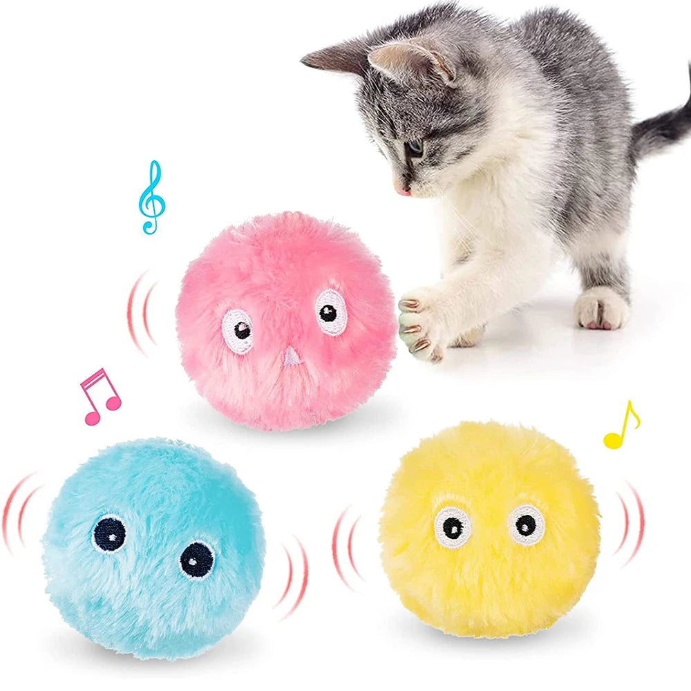 Bola brinquedo interativa para gatos