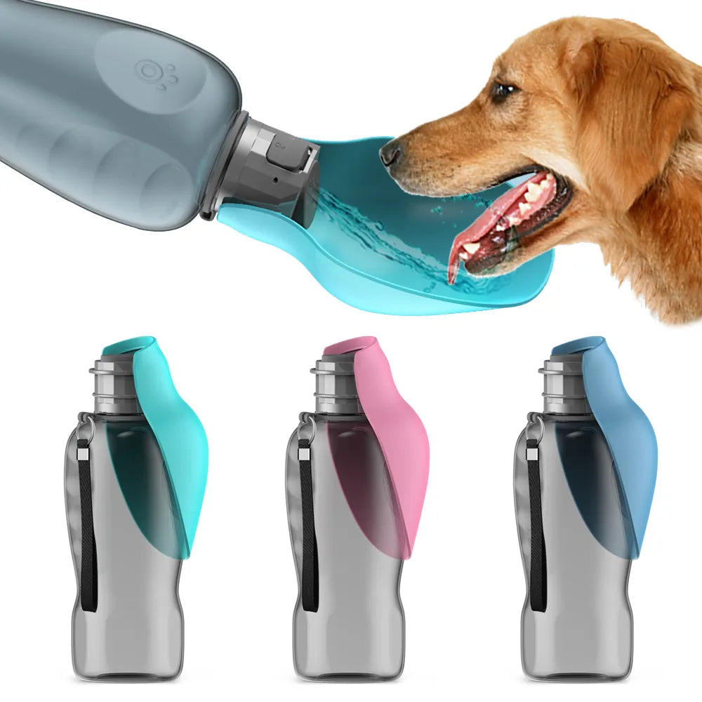 Garrafa de Água Portátil para Cães e Gatos