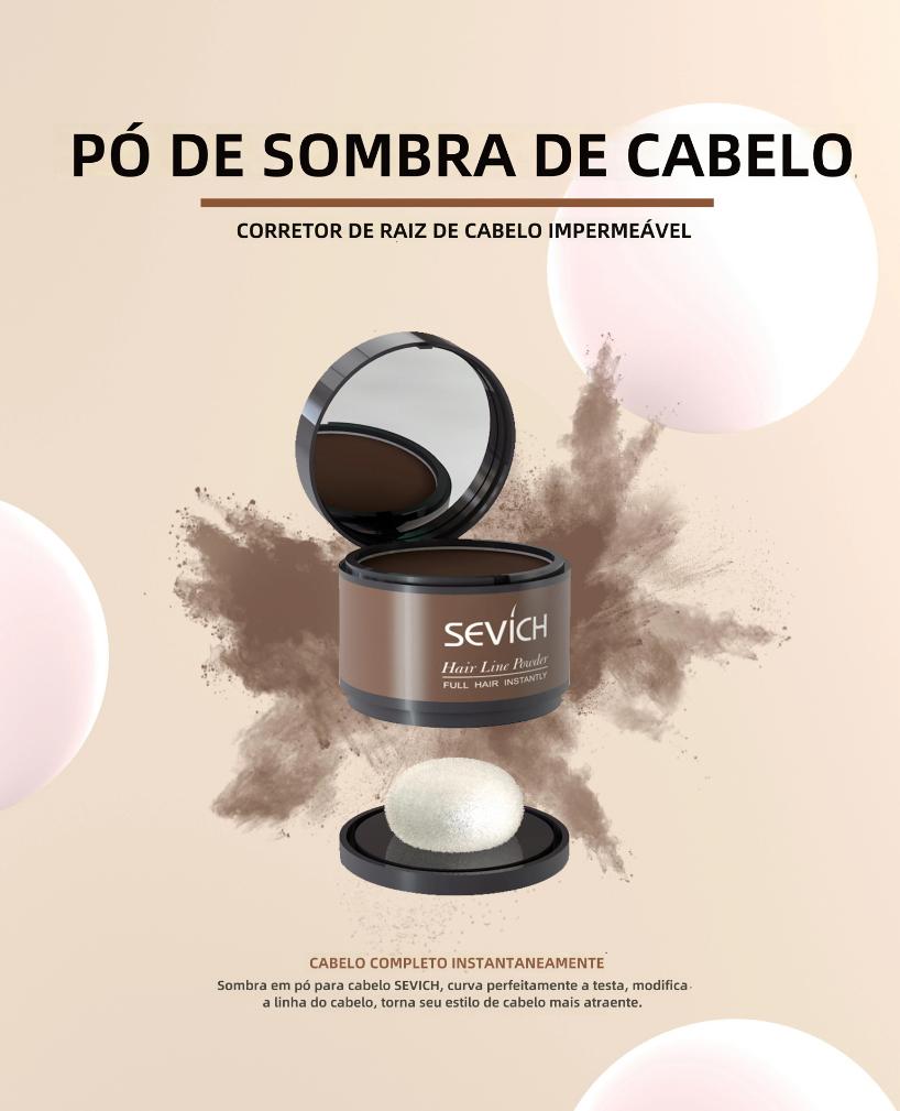 Tinta de cabelo em pó - Sevích
