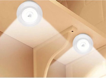 Kit 3 Luminária Lâmpada Led Spot Sem Fio Controle Remoto