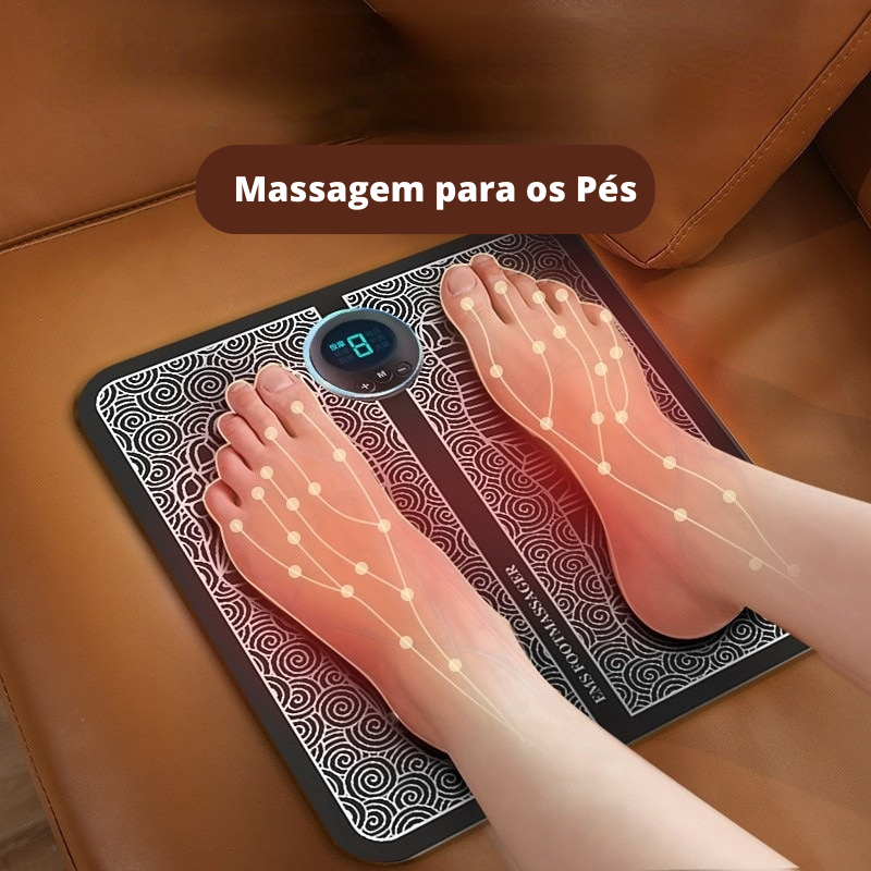 Tapete Massageador EMS para os Pés | Frete Grátis