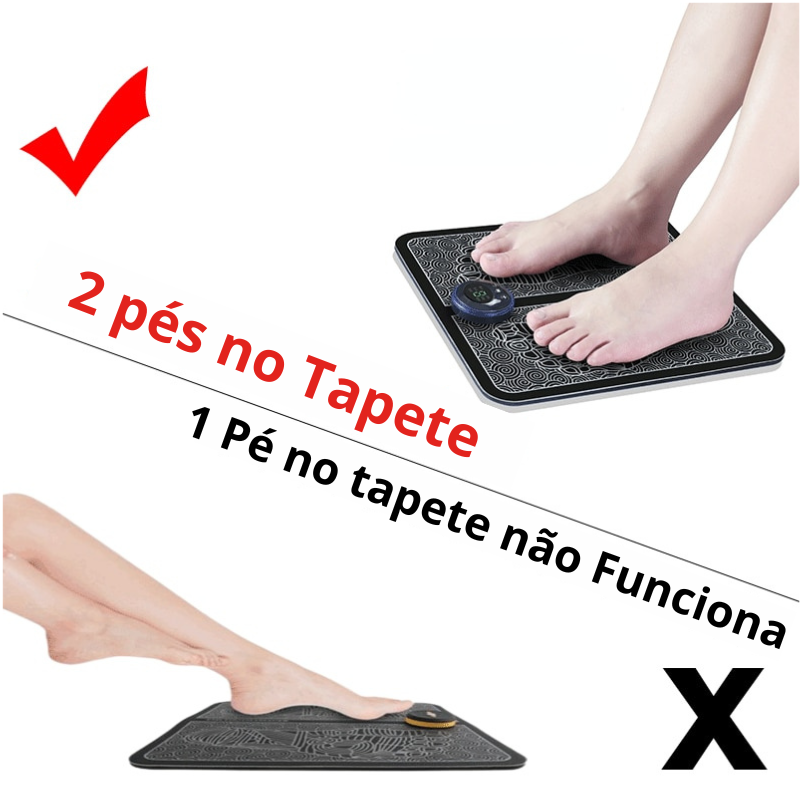 Tapete Massageador EMS para os Pés | Frete Grátis