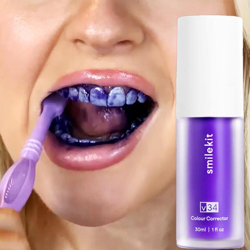 Clareador Dental Smile V34 - Dentes Brancos Em Segundos