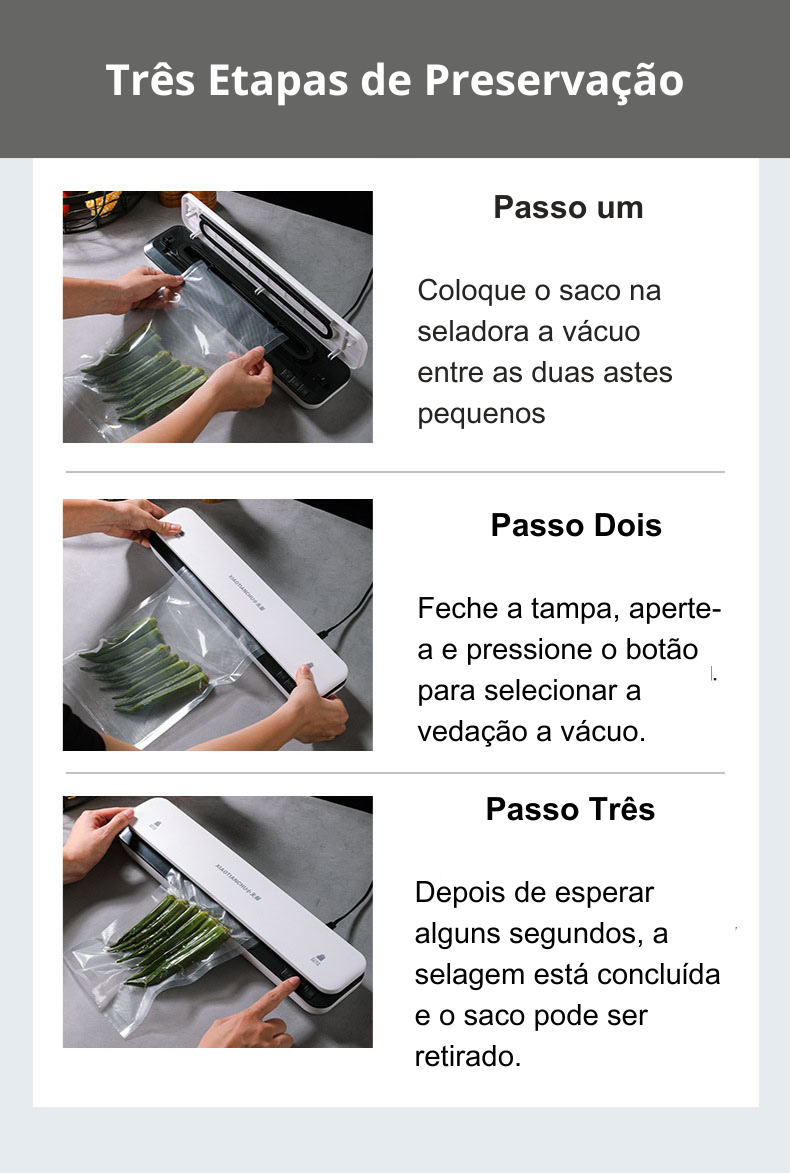 Seladora a Vácuo Xiaomi Doméstica