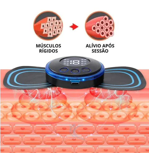 Massageador portátil USB - Para Dores e Inchaços | Frete Grátis