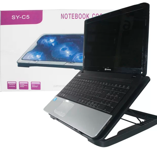 Base Notebook Regulagem Com Cooler Sy-c5