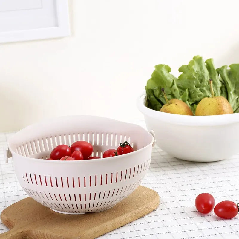 Escorredor Secador Cozinha Frutas Legumes -  Não Derruba o alimento