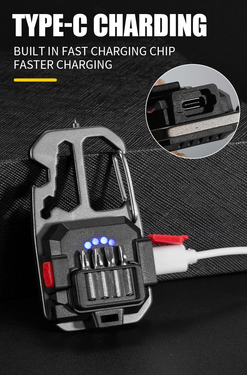 Mini Lanterna LED Ultra Potente Recarregável USB | Frete Grátis