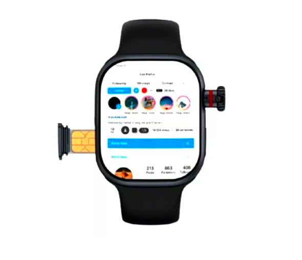 O Mais Novo Relógio Telefônico Inteligente 4G Cd99 Com Câmera De Chamada, Sim, De Tela Movida Android Smart Watch PK CD99