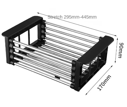Escorredor de Pia de Cozinha Ajustável