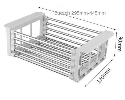 Escorredor de Pia de Cozinha Ajustável