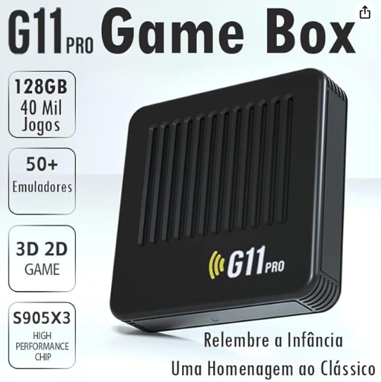 Video Game Retrô Box G11 Pró