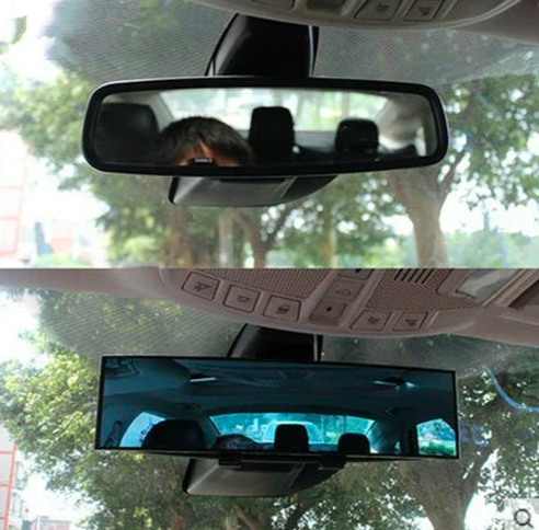 Retrovisor Panorâmico Grande Aumento